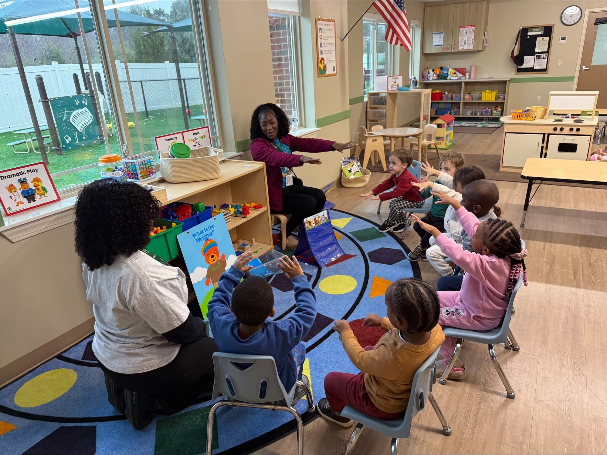 Circle time with Pathways