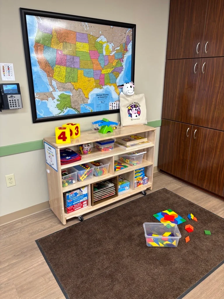 classroom math area