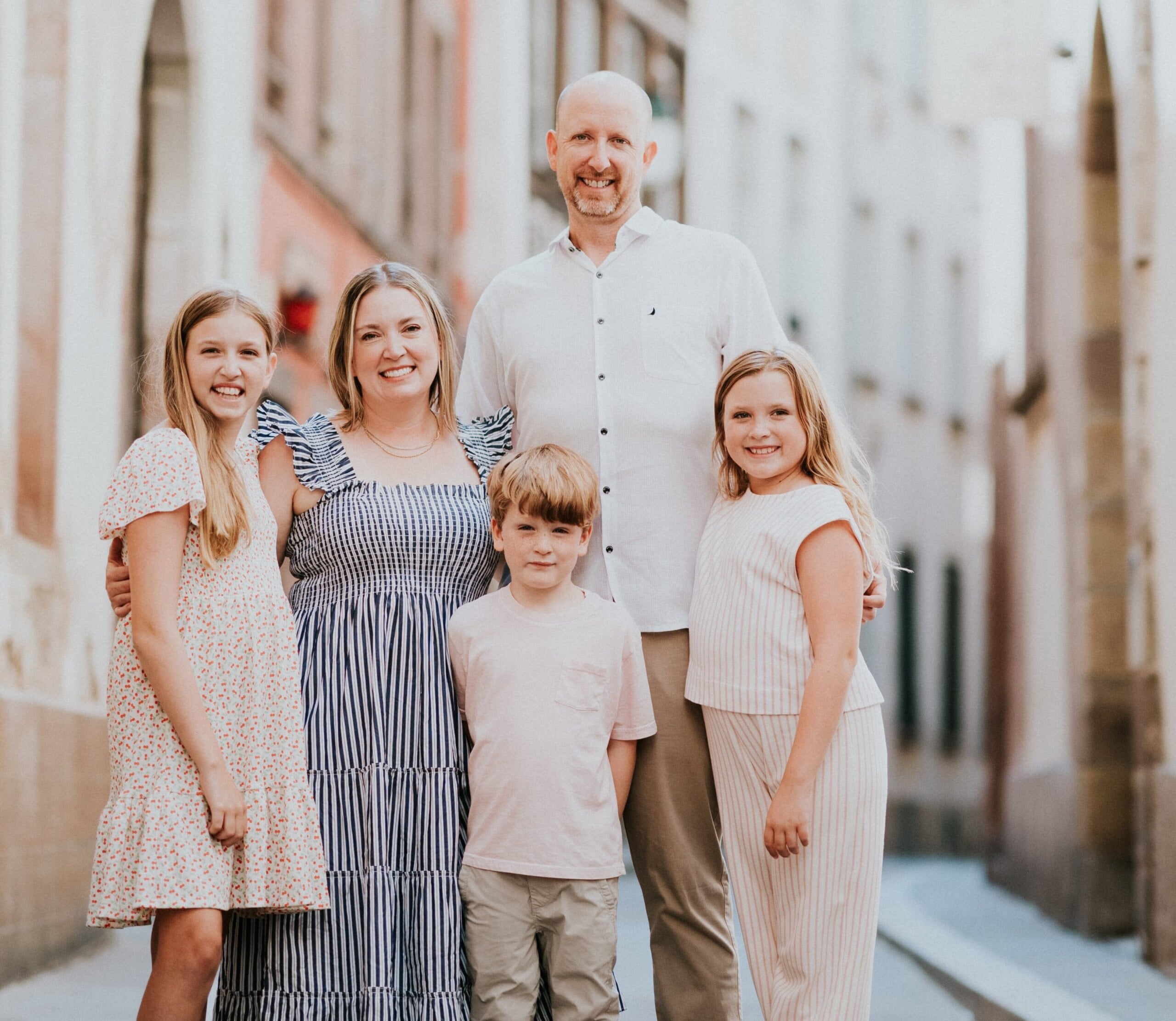 Photo of Franchise Owners. The Thompsons