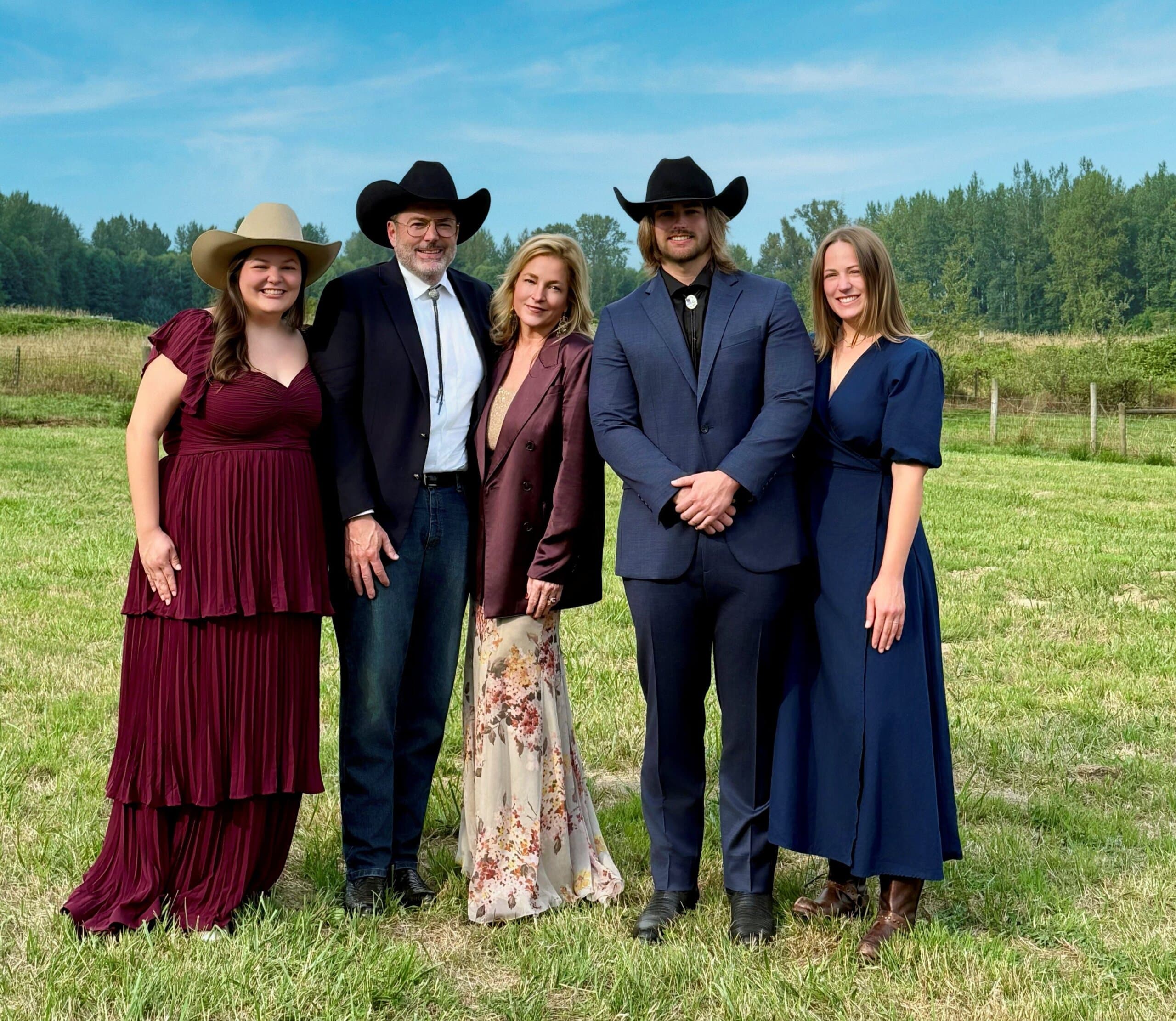 bill and kristy smith with their children