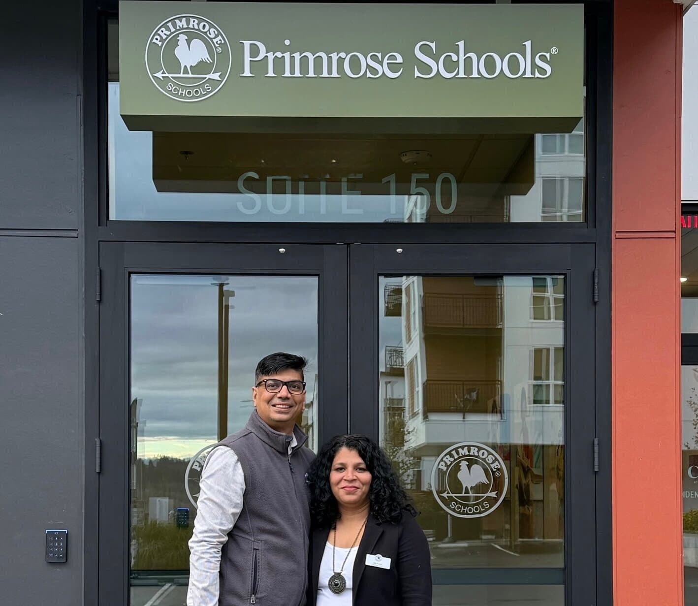 Franchise Owners Pankil & Lipi Patel, Mohit & Bejal Patel