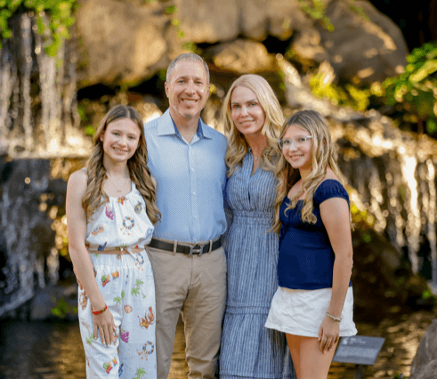 Franchise Owner Family Portrait