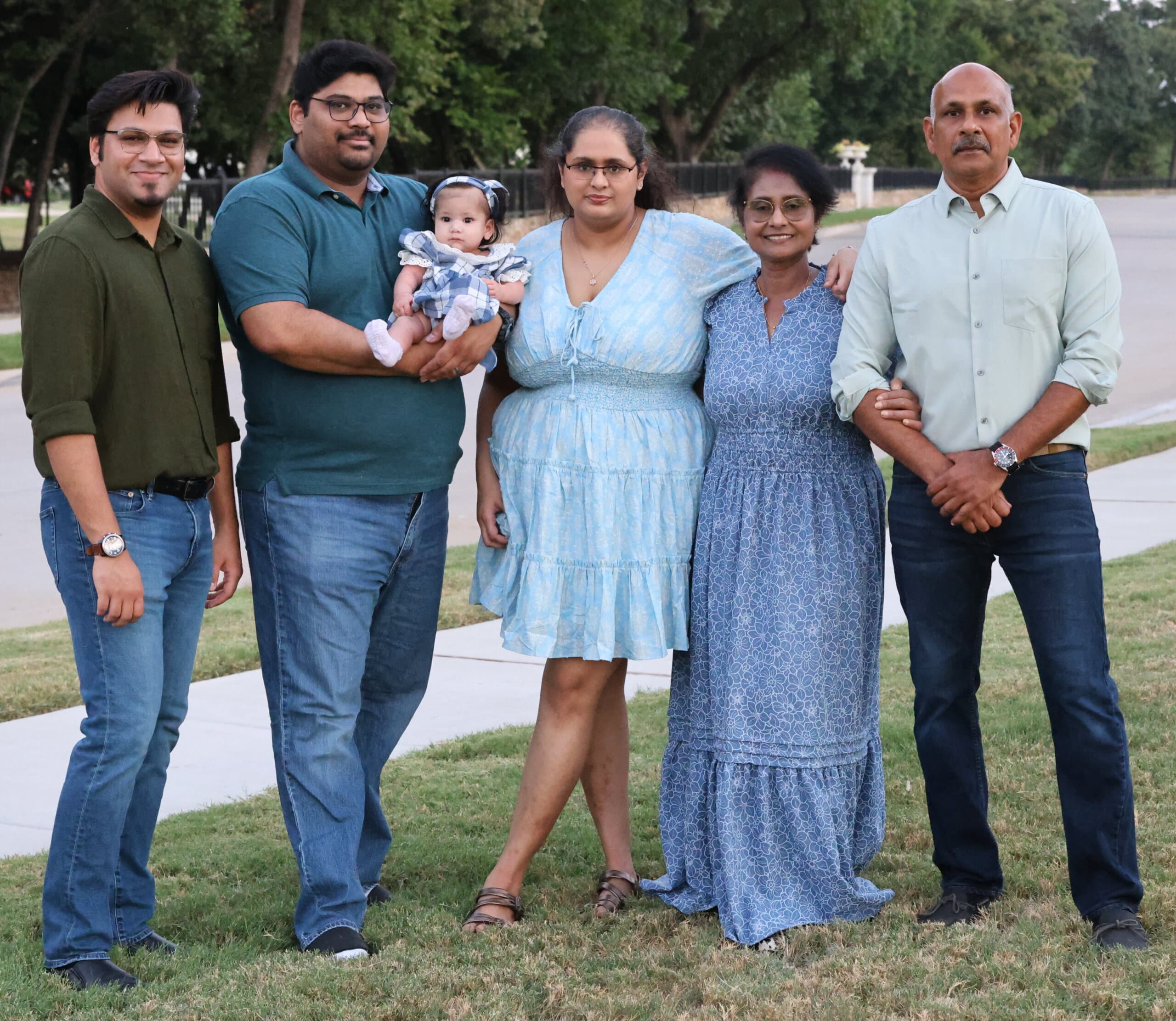 Anand's Family Photo