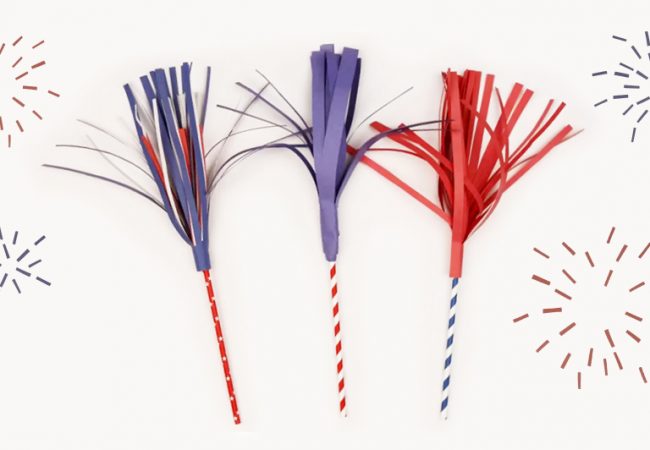 Brighten Your July Fourth with Paper “Sparklers”