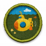Summer Adventure Club badge: Deep Sea Adventure