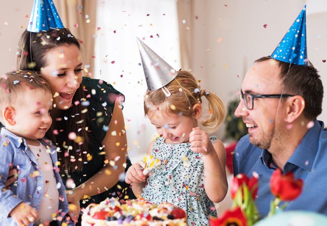 Celebrating others' birthdays can be a challenge for children